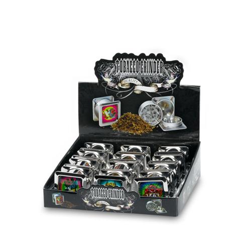 Grinder metal tattoo in display 12 pcs.