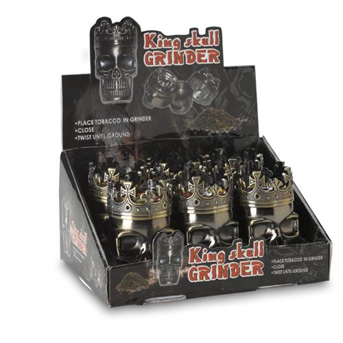 Grinder pollinator skull in display 6 pcs.