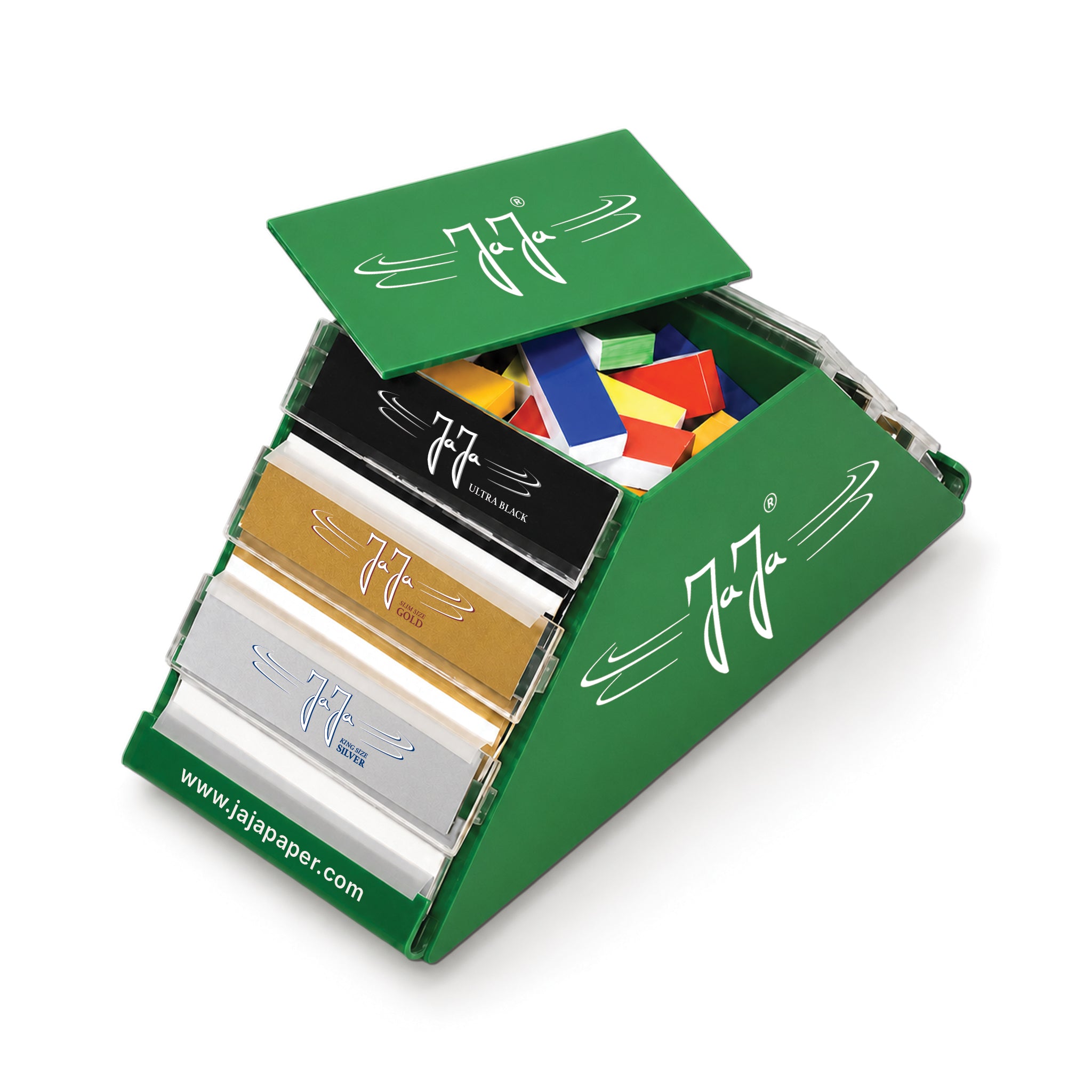 JaJa dispenser for rolling paper and tip