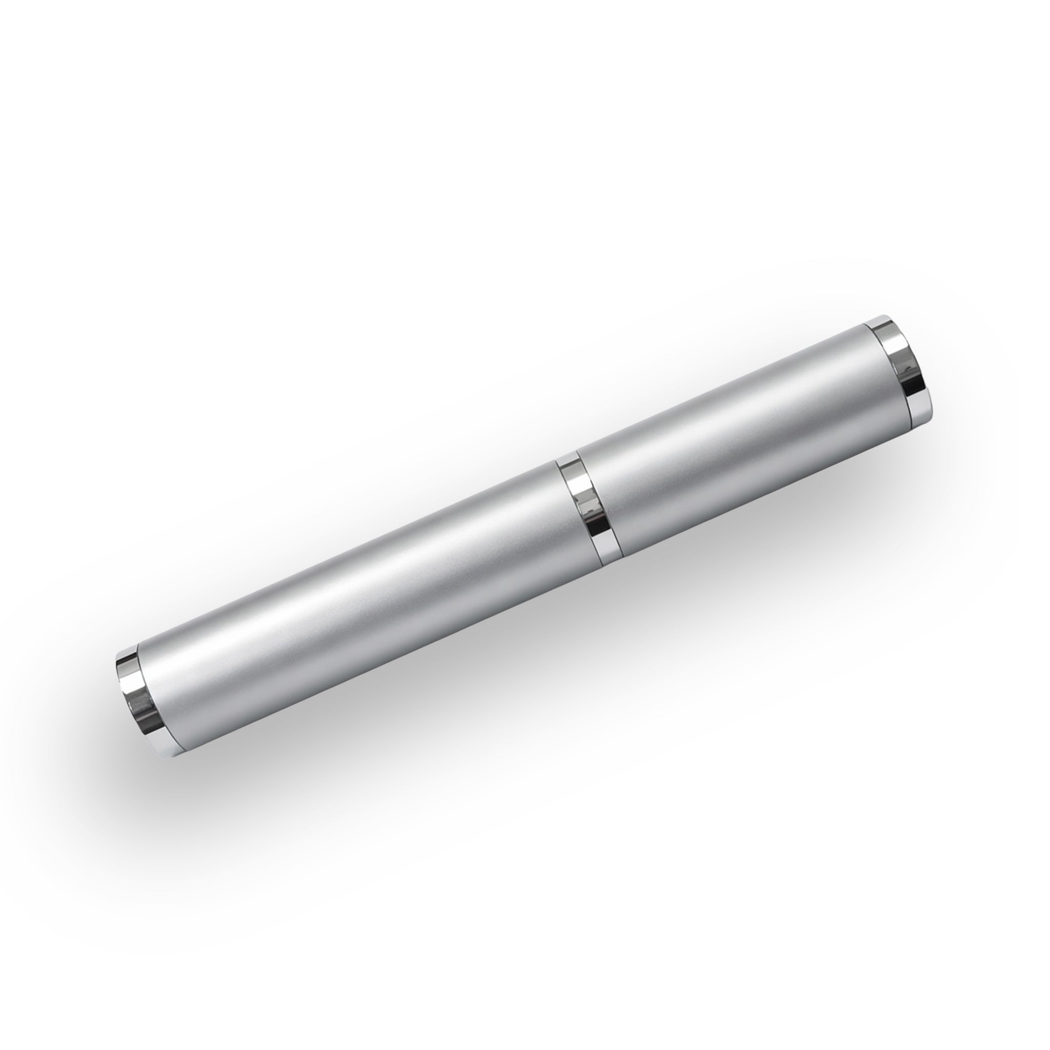 Plastic luxe tube JaJa silver 160 mm.