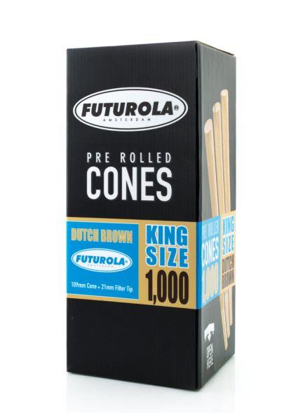 Cones Futurola unbleached 109/21 mm 1000 pcs.