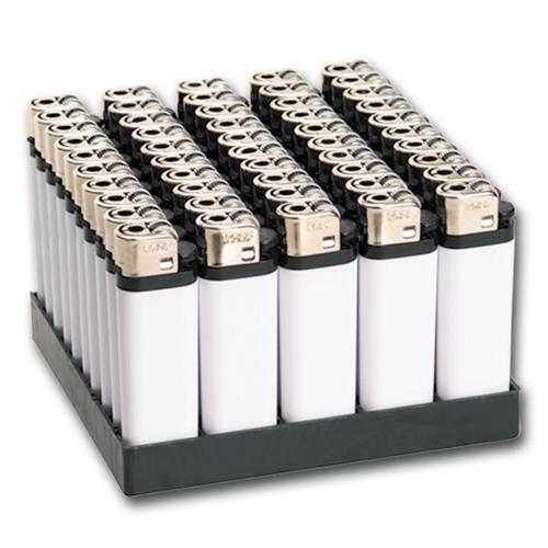 Lighter plain Several colours 50 pcs.