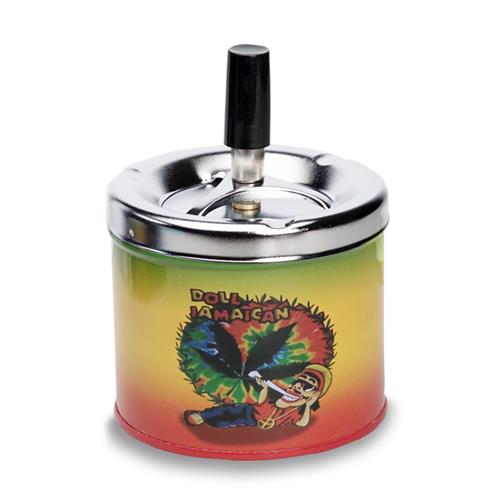 Ashtray spinning wheel