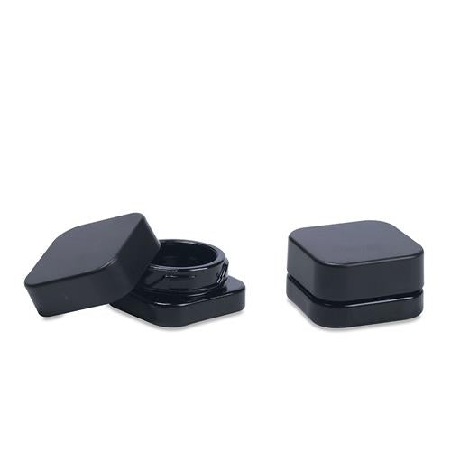 Box glass square 5/9 ml with plastic cap 100 pcs.