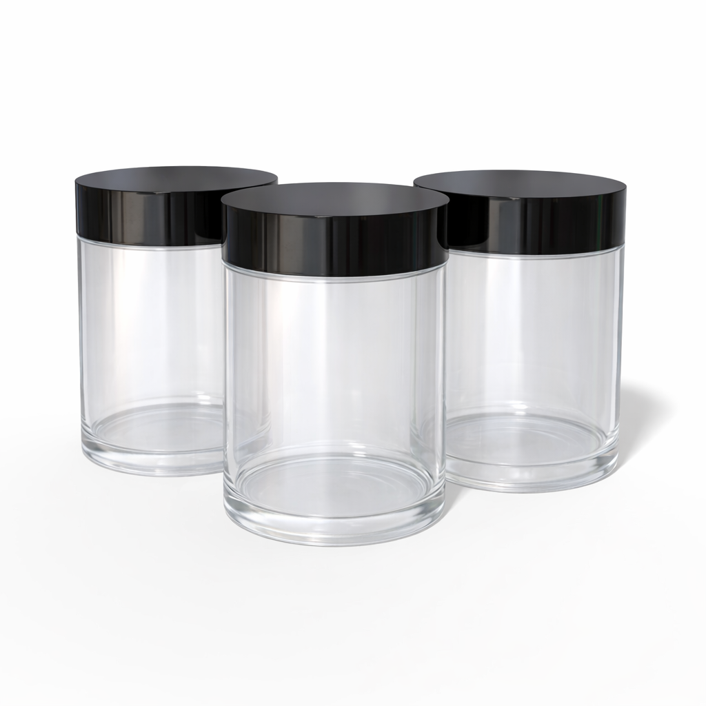 Box glass regular cap 80 ml.