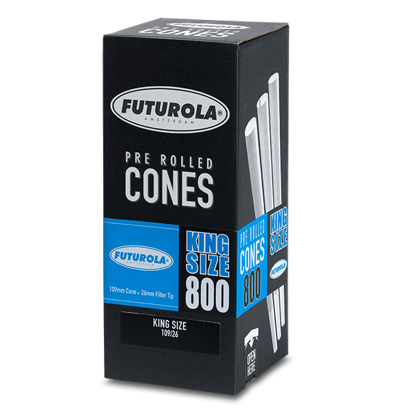 Cones Futurola name on tip 109/26 mm 800 pcs.