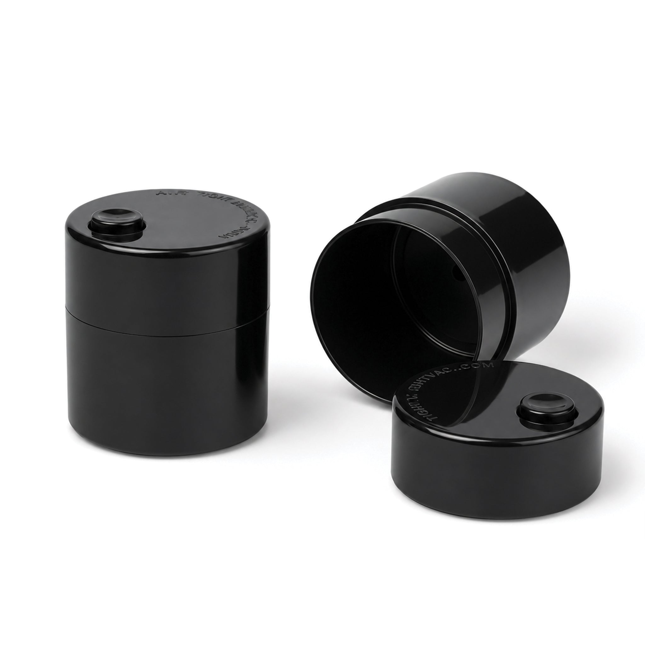 Box plastic vacuum several colours 100 ml.