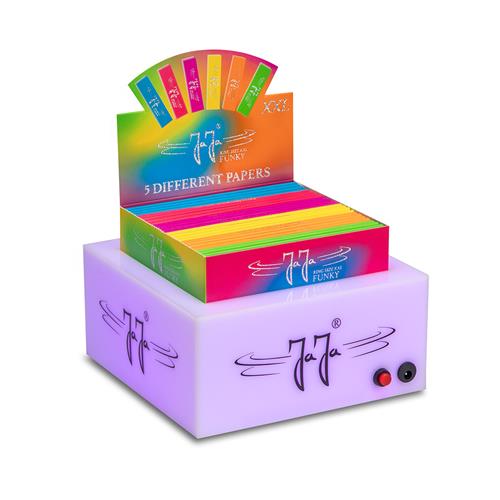 Display stand JaJa white with light