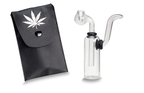 Pipe glass mini traveller 100 mm.