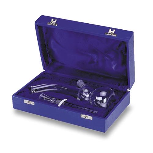 Pipe glass transparent in box 270  mm.