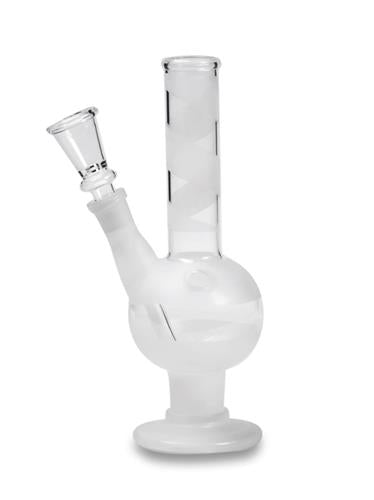 Pipe glass round two 195 mm.