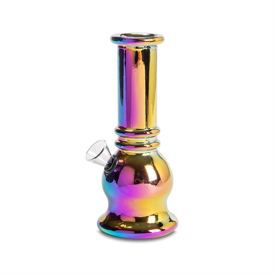 Pipe glass rainbow chrome 150 mm.