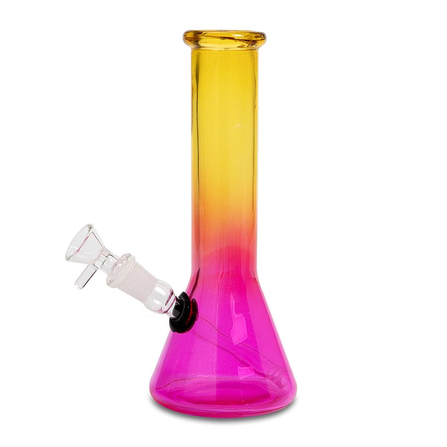 Pipe glass mixed colour designs 210 mm.