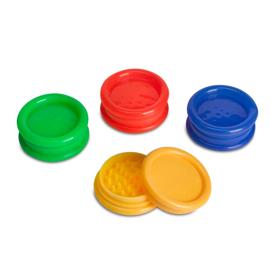 Grinder plastic stash several colours