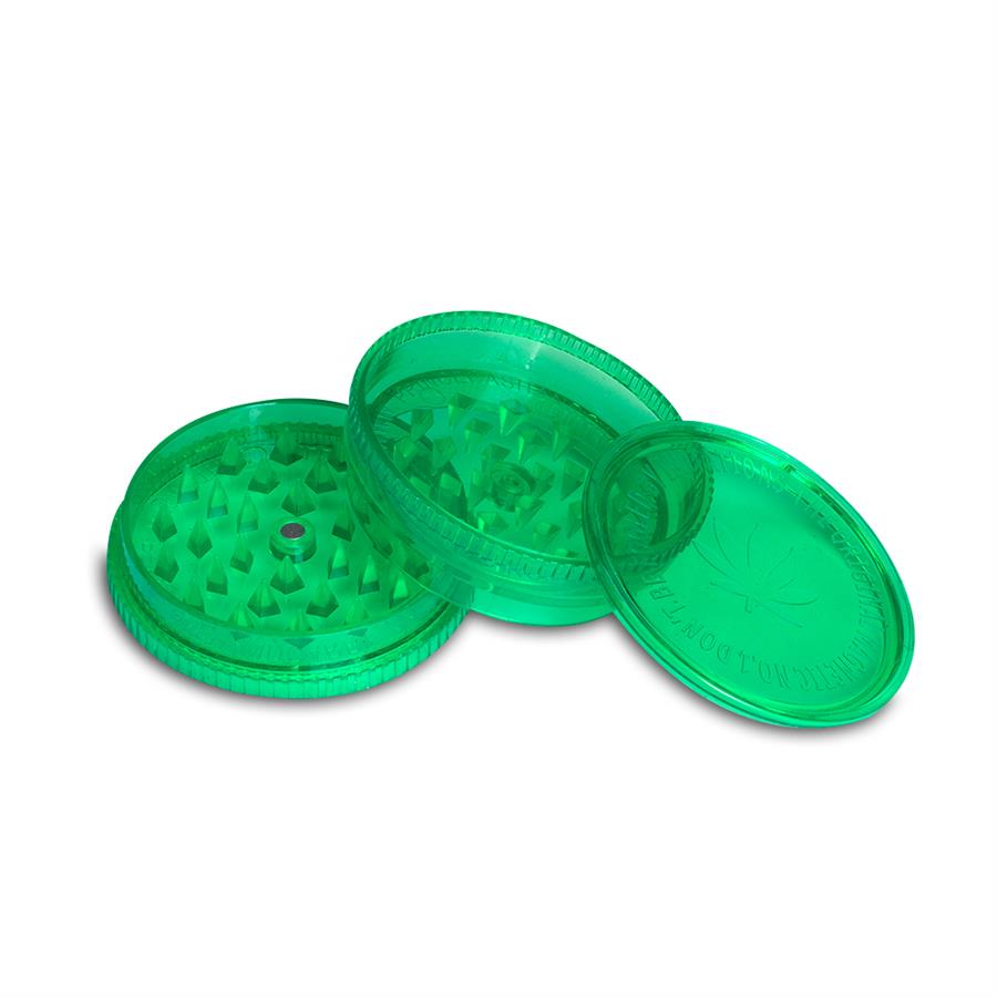 Grinder hard cap leaf in display 12 pcs.