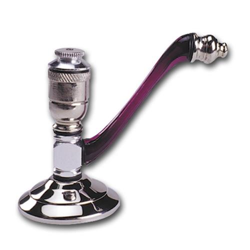 Pipe metal-acrylic with safetycap standing 70 mm.