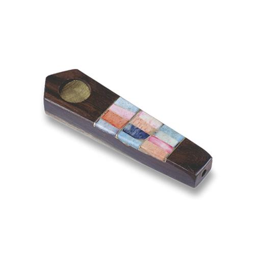 Pipe mosaic several colours inlay 95 mm.