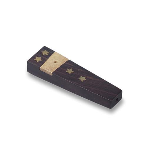 Pipe wood rectangular 4 stars 95 mm.