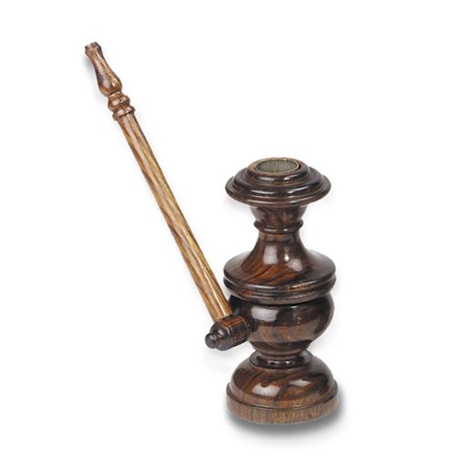 Pipe wood table model 170 mm.