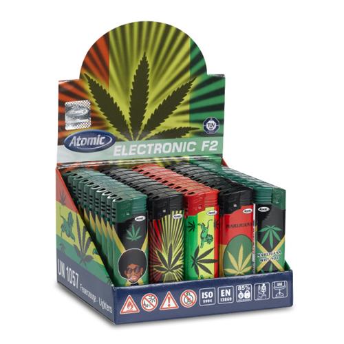 Lighter electronic leaf designs 50 pcs.