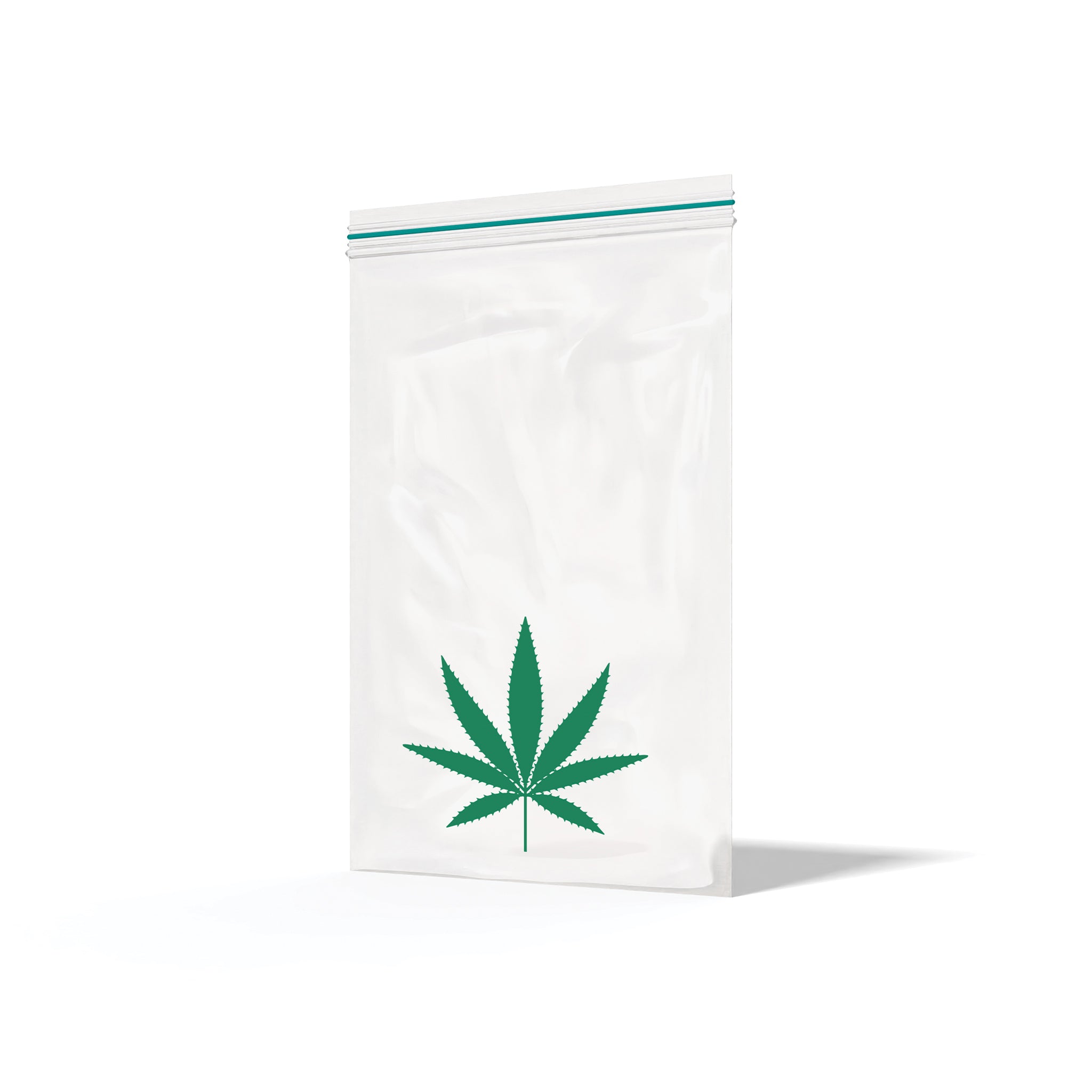 Plastic gripbag 55 x 140 x 0.06 with leaf 1000 pcs.