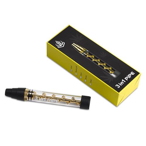 Pipe pure gold 120 mm.