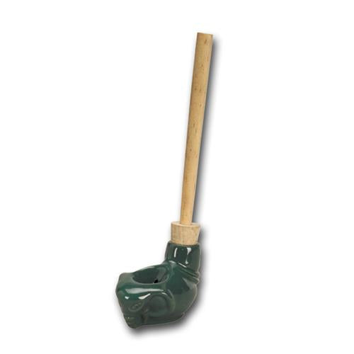 Pipe ceramic wood combi elephant 160 mm.