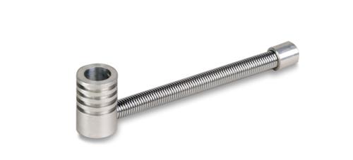 Pipe metal flexible 100 mm.