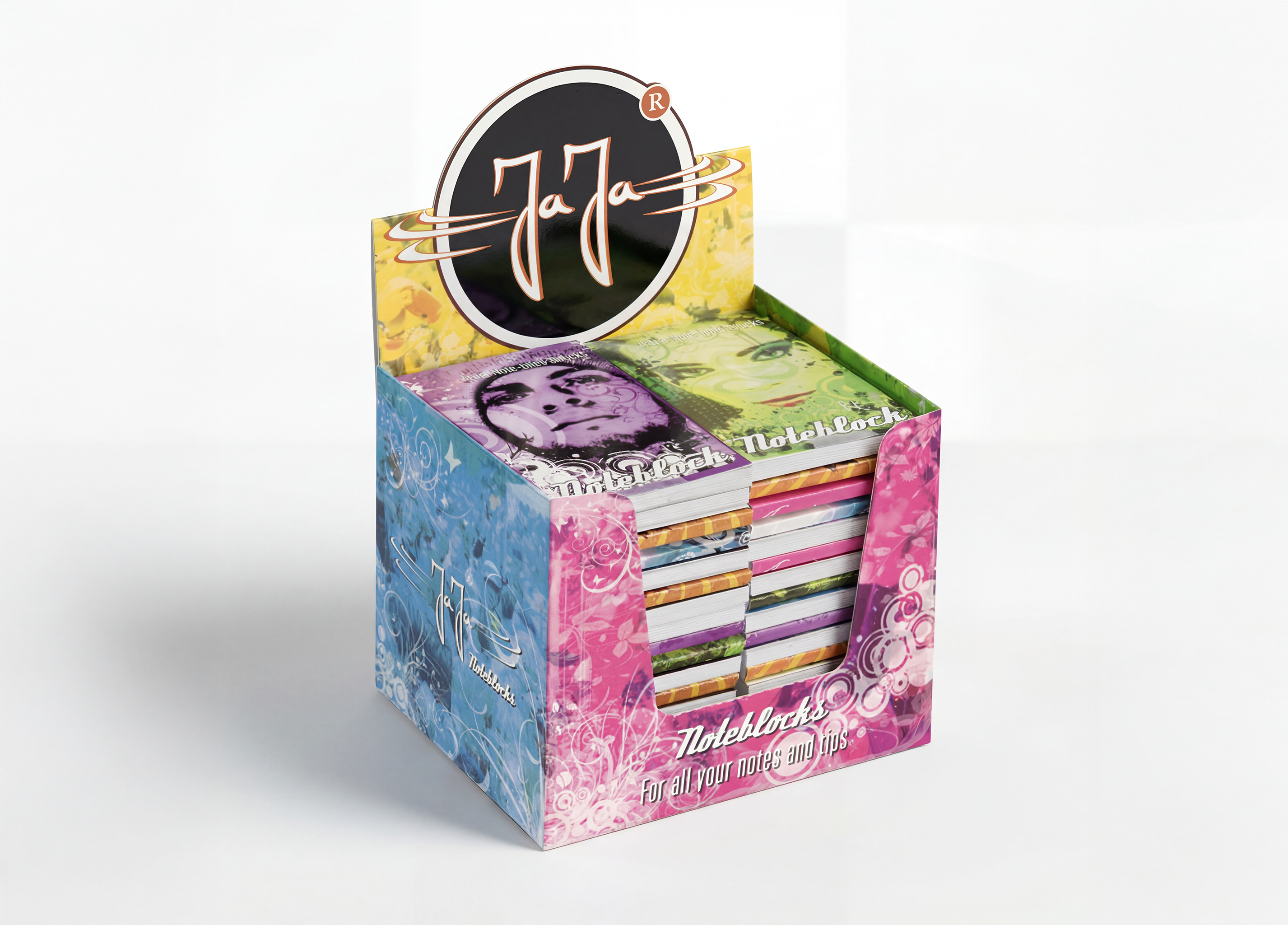 JaJa Filtertips in a noteblock 40 pcs.