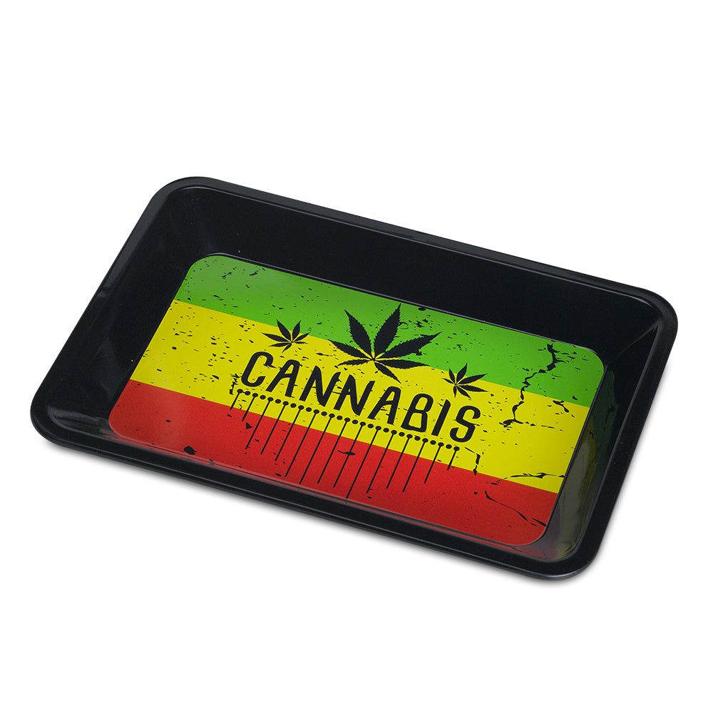 Rolling tray metal small several designs