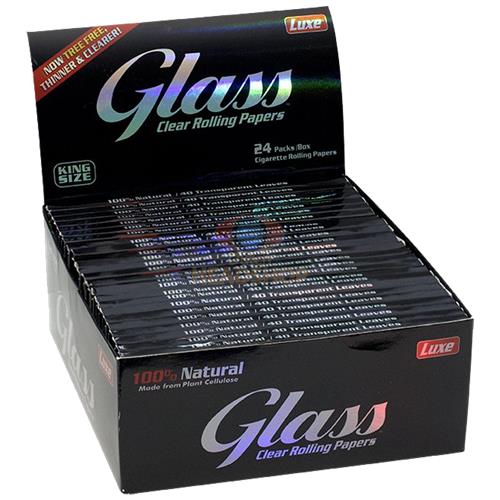 Glass Transparent Paper Kingsize 24 pcs.