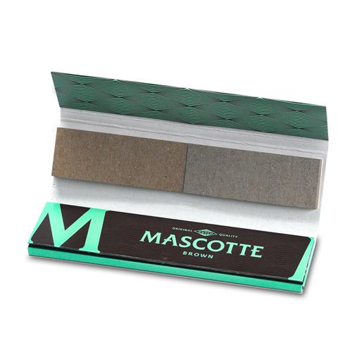Mascotte King Size Slim 2 in 1 Unbleached M-serie 26 pcs.