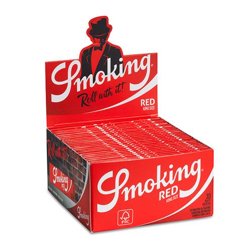 Smoking King Size Red 50 pcs.