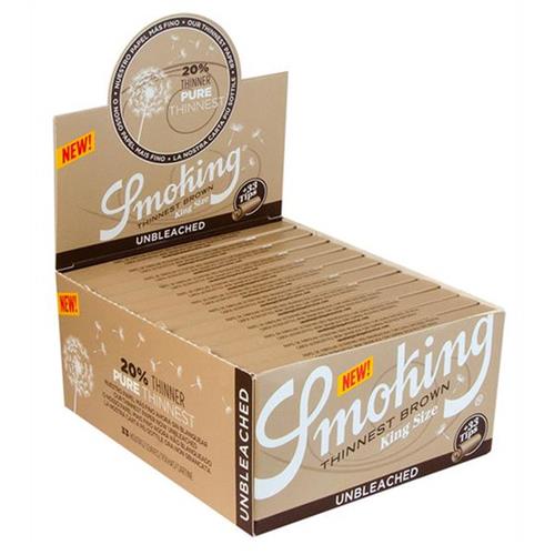 Smoking Thinnest Brown King Size Slim 50 pcs.
