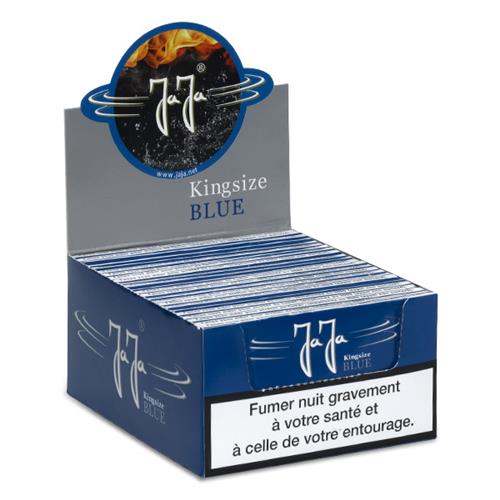 JaJa French warning text Blue King Size 50 pcs.