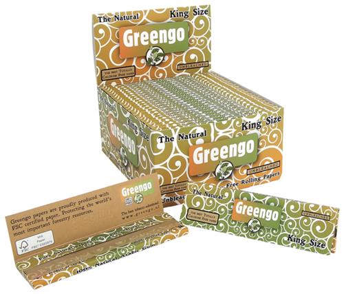 Greengo Unbleached King Size 50 pcs.